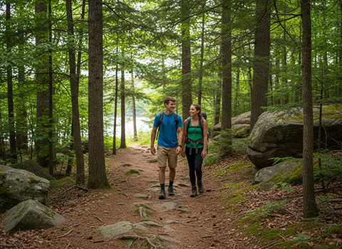 Pawtuckaway State Park Trail